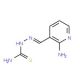 2-Aminonicotinaldehyde thiosemicarbazone - chemical structure image