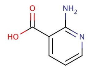 2-Aminonicotinic Acid (CAS 5345-47-1) - chemical structure image
