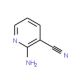 2-Aminonicotinonitrile (CAS 24517-64-4) - chemical structure image