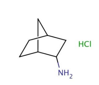 2-Aminonorbornane hydrochloride (CAS 14370-45-7) - chemical structure image