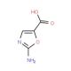 2-Aminooxazole-5-carboxylic acid (CAS 881637-11-2) - chemical structure image