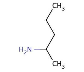 2-Aminopentane (CAS 63493-28-7) - chemical structure image