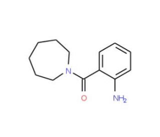 (2-Aminophenyl)(1-azepanyl)methanone (CAS 159180-54-8) - chemical structure image