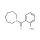(2-Aminophenyl)(1-azepanyl)methanone (CAS 159180-54-8) - chemical structure image