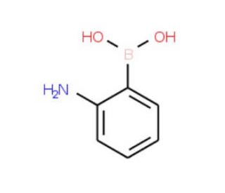 2-aminophenylboronic acid (CAS 5570-18-3) - chemical structure image