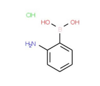 2-Aminophenylboronic acid, HCl (CAS 863753-30-4) - chemical structure image