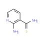 2-aminopyridine-3-carbothioamide - chemical structure image
