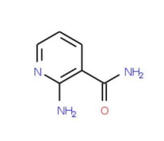 2-Aminopyridine-3-carboxamide (CAS 13438-65-8) - chemical structure image
