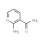 2-Aminopyridine-3-carboxamide (CAS 13438-65-8) - chemical structure image