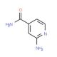 2-Aminopyridine-4-carboxamide (CAS 13538-42-6) - chemical structure image