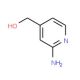 2-Aminopyridine-4-methanol (CAS 105250-17-7) - chemical structure image