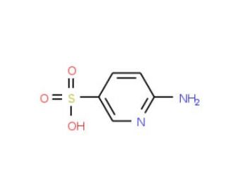 2-Aminopyridine-5-sulfonic Acid (CAS 16250-08-1) - chemical structure image