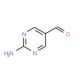 2-Aminopyrimidine-5-carbaldehyde (CAS 120747-84-4) - chemical structure image
