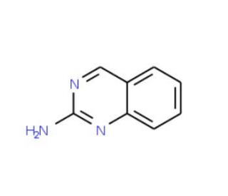 2-Aminoquinazoline (CAS 1687-51-0) - chemical structure image