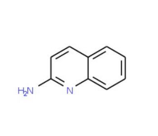 2-Aminoquinoline (CAS 580-22-3) - chemical structure image