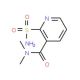 2-(Aminosulfonyl)-N,N-dimethylnicotinamide (CAS 112006-75-4) - chemical structure image