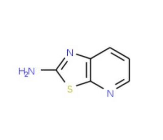 2-Aminothiazolo[5,4-b]pyridine (CAS 31784-70-0) - chemical structure image