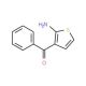 (2-aminothien-3-yl)(phenyl)methanone (CAS 21582-44-5) - chemical structure image