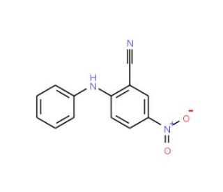 2-Anilino-5-nitrobenzonitrile - chemical structure image