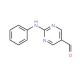 2-Anilinopyrimidine-5-carboxaldehyde (CAS 108002-87-5) - chemical structure image