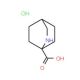 2-azabicyclo[2.2.2]octane-1-carboxylic acid hydrochloride - chemical structure image