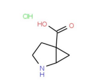 2-azabicyclo[3.1.0]hexane-5-carboxylic acid hydrochloride - chemical structure image