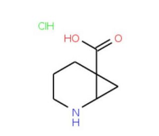 2-azabicyclo[4.1.0]heptane-6-carboxylic acid hydrochloride - chemical structure image