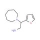 2-Azepan-1-yl-2-furan-2-yl-ethylamine - chemical structure image