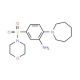 2-azepan-1-yl-5-(morpholin-4-ylsulfonyl)aniline - chemical structure image