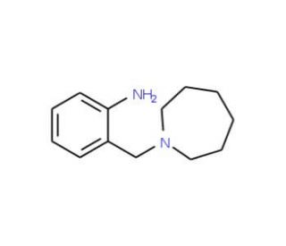 2-Azepan-1-ylmethyl-phenylamine - chemical structure image
