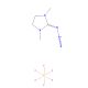2-Azido-1,3-dimethylimidazolinium Hexafluorophosphate 的分子结构, CAS编号: 1266134-54-6 2-Azido-1,3-dimethylimidazolinium Hexafluorophosphate (CAS 1266134-54-6) - chemical structure image
