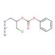 2-Azido-1-(chloromethyl)ethyl Carbonic Acid Phenyl Ester - chemical structure image