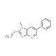2-Azido-1-methyl-6-phenylimidazo[4,5-b]pyridine (CAS 135577-57-0) - chemical structure image