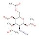 2-Azido-2-deoxy-1,3,4,6-tetra-O-acetyl-D-galactopyranose 的分子结构, CAS编号: 84278-00-2 2-Azido-2-deoxy-1,3,4,6-tetra-O-acetyl-D-galactopyranose (CAS 84278-00-2) - chemical structure image