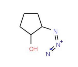 2-azidocyclopentan-1-ol - chemical structure image