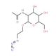 2-Azidoethyl 2-Acetamido-2-deoxy-beta-D-glucopyranoside (CAS 142072-12-6) - chemical structure image