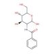 2-Benzamido-2-deoxy-D-glucopyranose (α/β mixture) (CAS 14086-91-0) - chemical structure image