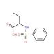 2-Benzenesulfonylamino-butyric acid - chemical structure image
