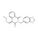 2-Benzo[1,3]dioxol-5-ylmethyl-4-ethoxymethylene-4H-isoquinoline-1,3-dione - chemical structure image