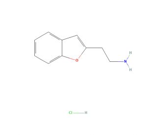 2-Benzofuranethanamine Hydrochloride (CAS 91949-94-9) - chemical structure image