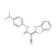 2-Benzothiazol-2-yl-3-(4-isopropyl-phenylamino)-3-mercapto-acrylonitrile - chemical structure image