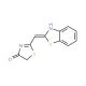 2-Benzothiazol-2-ylmethylene-thiazolidin-4-one - chemical structure image