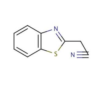 2-Benzothiazoleacetonitrile (CAS 56278-50-3) - chemical structure image