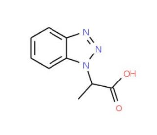 2-Benzotriazol-1-yl-propionic acid - chemical structure image