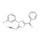 2-Benzoyl-4-(3-bromophenyl)-5-cyanimino-4,5-dihydro-1,3,4-thiadiazole - chemical structure image