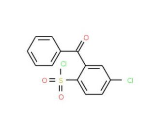 2-Benzoyl-4-chloro-benzenesulfonyl chloride - chemical structure image