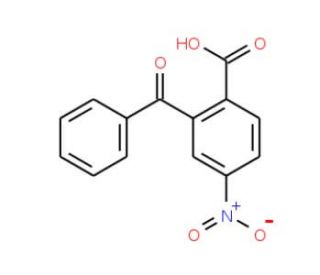 2-Benzoyl-4-nitrobenzoic Acid (CAS 2158-91-0) - chemical structure image