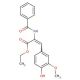 2-Benzoylamino-3-(4-hydroxy-3-methoxy-phenyl)-acrylic acid ethyl ester - chemical structure image
