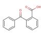 2-Benzoylbenzoic acid (CAS 85-52-9) - chemical structure image