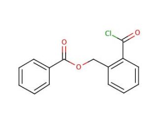 2-(Benzoyloxymethyl)benzoyl chloride (CAS 58249-87-9) - chemical structure image